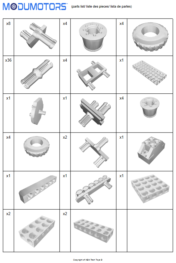 Kit de ampliación de edificios Modumotors Technipack