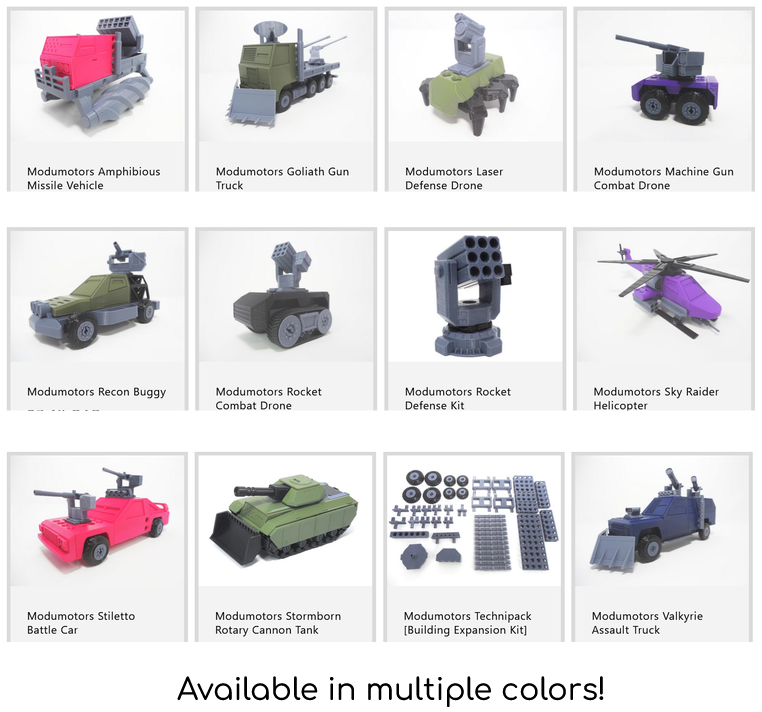 Modumotors Product Catalog